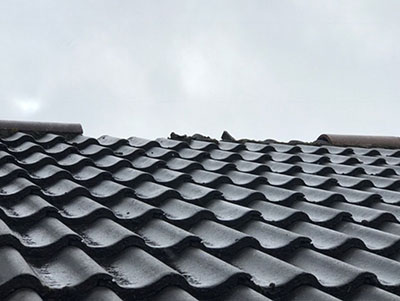 Ridge tiles replaced