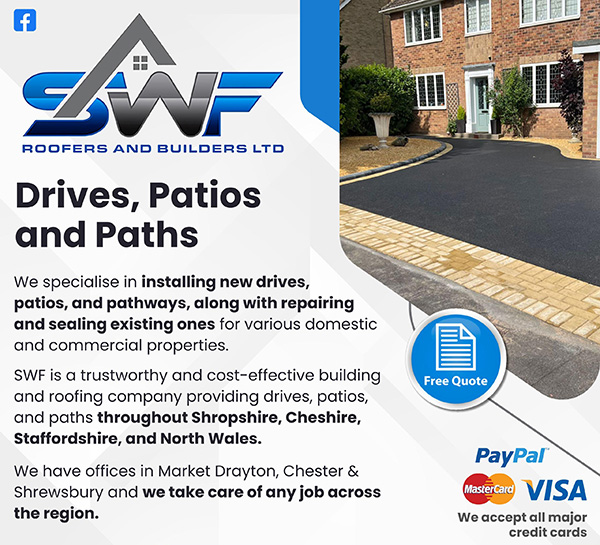 New drives and patios